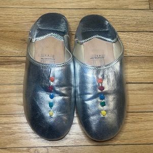 Moroccan Slip On Shoes - Handmade Traditional Leather Babouche